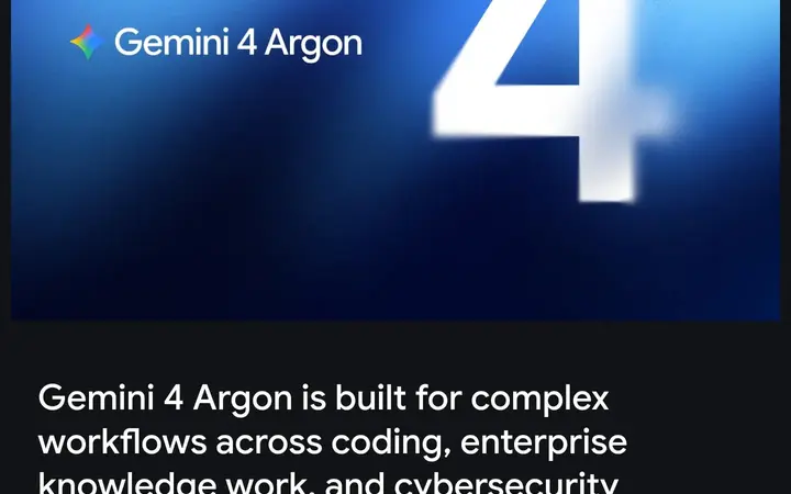 معرفی Gemini 4 Argon؛ مدل جدید گوگل برای استدلال عمیق و حل مسائل پیچیده
